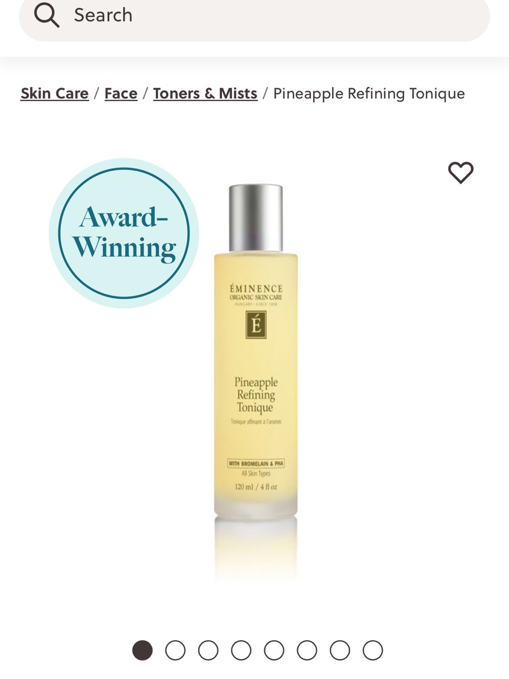 Eminence Pineapple Refining Tonique - Pale Yellow Toner